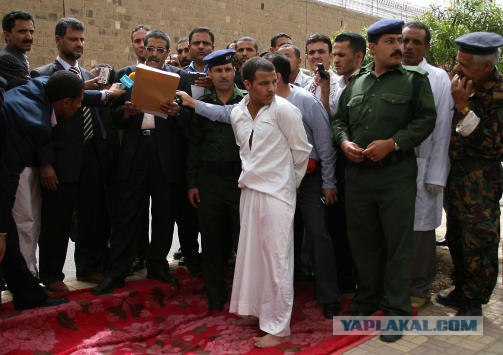 Публичная казнь в Йемене
