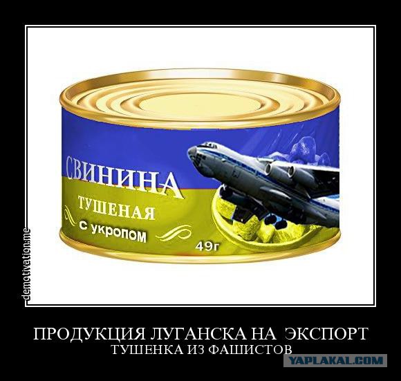 В Луганске сбили Ил-76