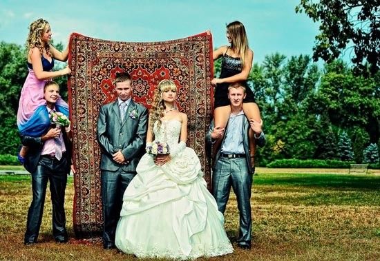 Очень романтичная свадебная фотосессия