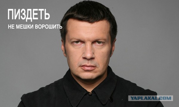 Ответ Владимира Соловьева на тему "Заработать не пробовали?"