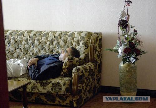 Барака Обаму задержали в России