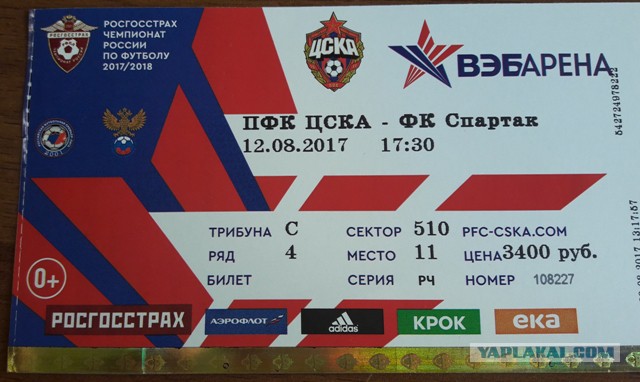 Футбол. Чемпионат России 2017-2018 часть 3