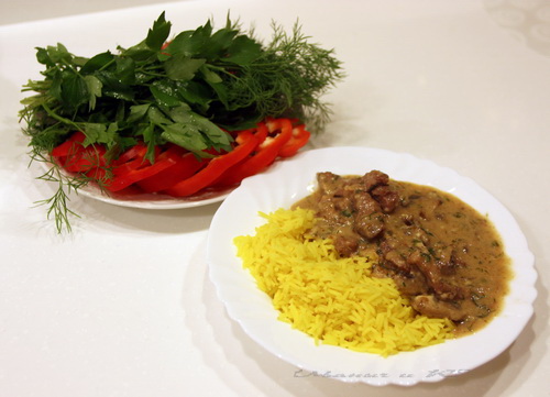 Беф - Строганов ... и грибная подливка