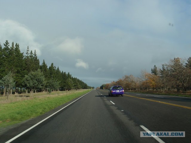 На машине по Новой Зеландии