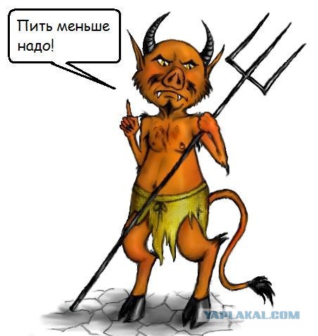 На постели умирающего засняли...черта