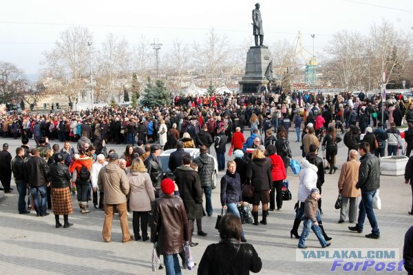 Севастополь встретил ВВшников