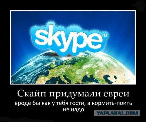 Звонок по скайпу.