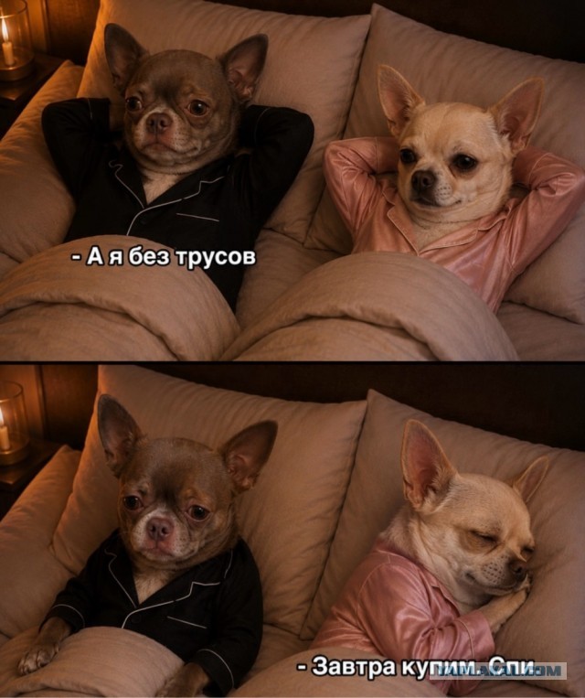 А теперь про труселя