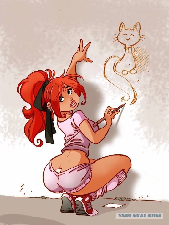 Сексуальные красотки художника Pedro Perez