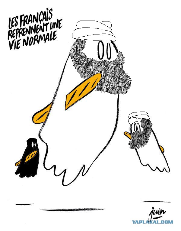 Новая карикатура Charlie Hebdo