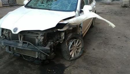 Автомобиль Гиви подорвали в Макеевке