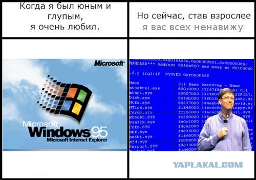 Фотожаба: Когда я был юным и глупым