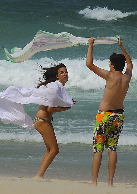 Нафик с пляжа!