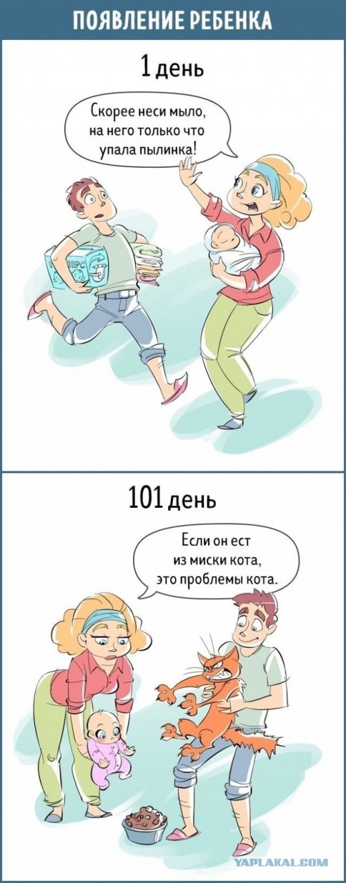 Наше отношение к вещам на 1-й и 101-й день