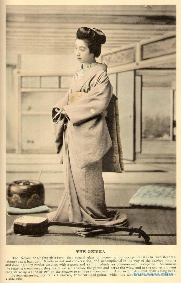 Какая она, красавица японка из 1900-го года?