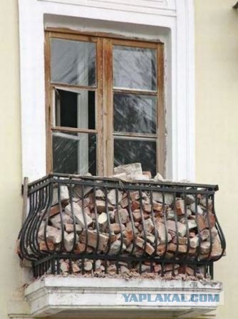 Сад камней на балконе