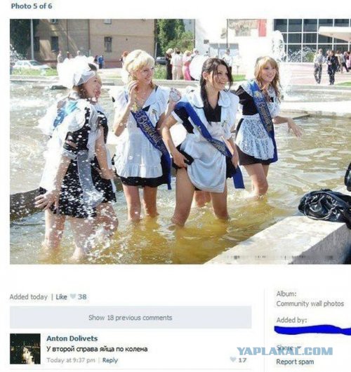 Комментарии из социальных сетей