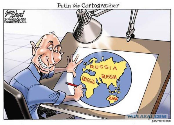 Подборка зарубежной политической крикатуры