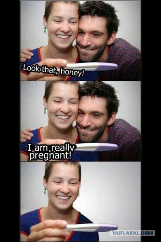 Жена удивила мужа, неожиданно сообщив ему о своей беременности во время фотосессии