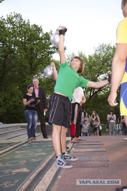 Чемпионата Украины по силовому поднятию гирь