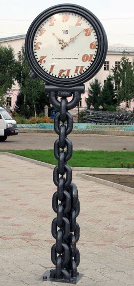 Часы в наших городах