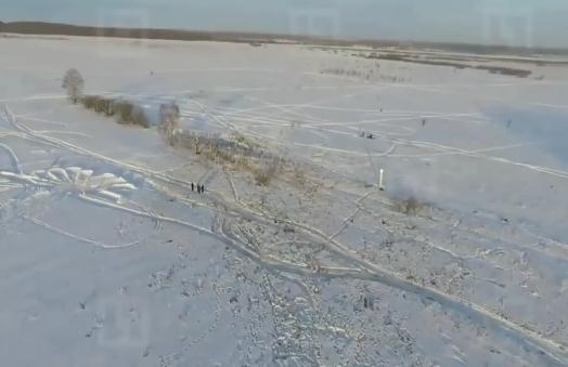 В Подмосковье потерпел крушение самолет АН-148