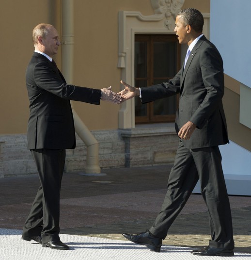 Путин и Обама на G20