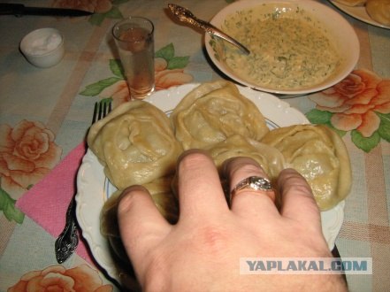 Манты от Дженибека.