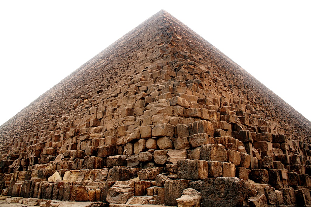 На пирамиде