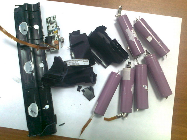 Батарейки AAAA из 9В кроны