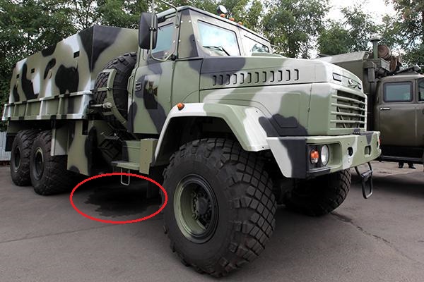 Техника с парада  в Куеве прибыла в зону АТО