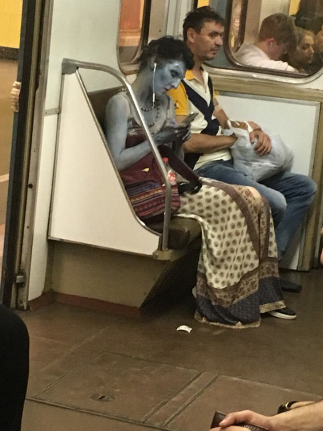 Модники, которые могут встретиться в метро