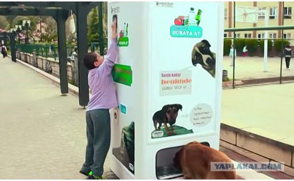 Интересный автомат в Турции