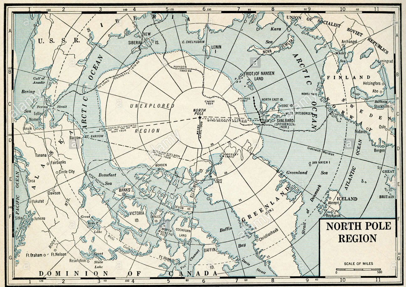 Полярный 17 карта. Карта Северного полюса земли географическая. Северный полюс на карте. Старая карта Северного полюса.
