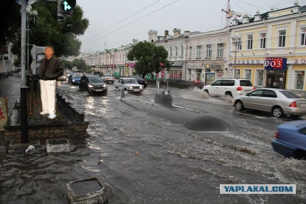 А в Омске дождь прошел...