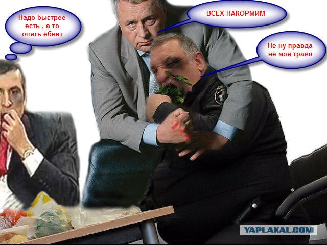 Фотожаба: Голодный охранник