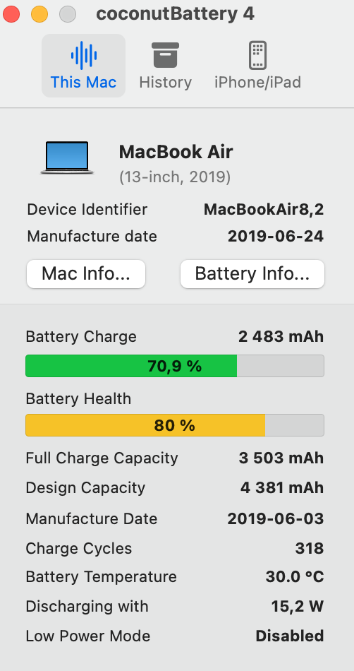 [MSK] Продаю ноут Macbook Air 13 2019г