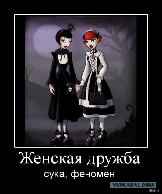 Вся суть женской дружбы