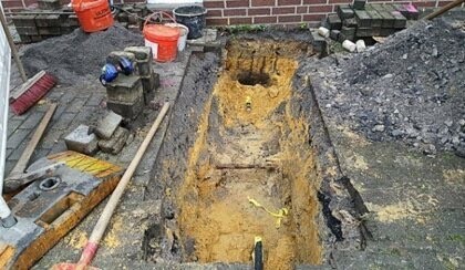 Подключение газа к коттеджу в Германии