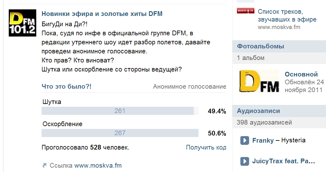 анонимное голосование