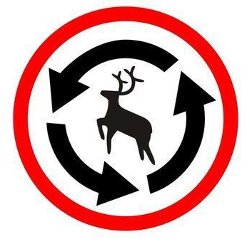 Осторожно олени. Дорожный знак олень. Знак осторожно олени. Знак кругом олени.
