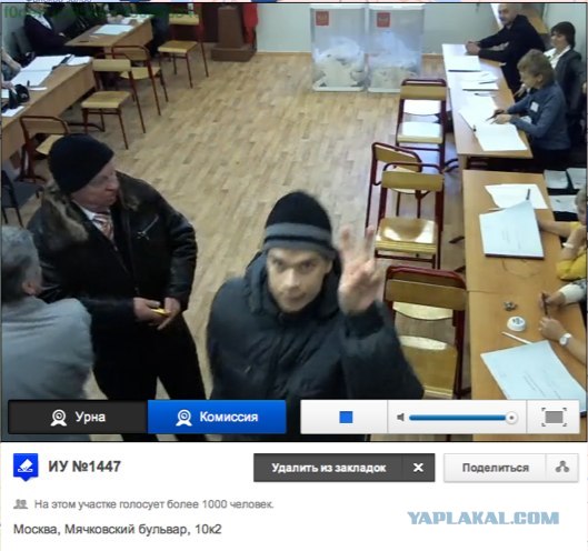 Веб-камеры на избирательных участках
