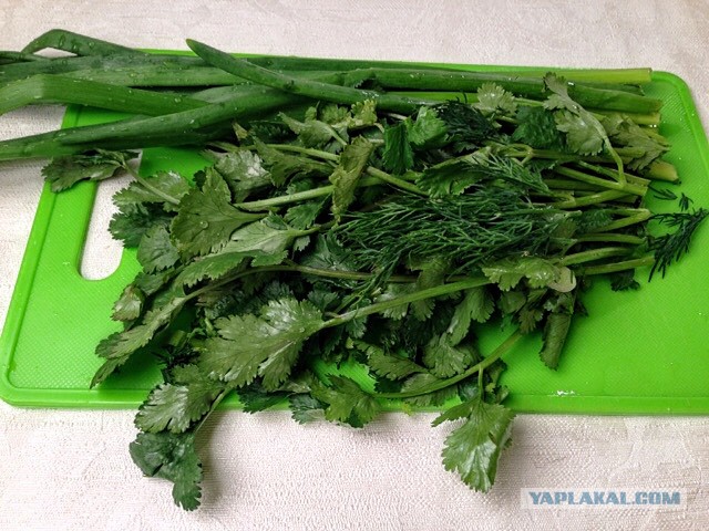 Кальмар+папоротник=вкусно