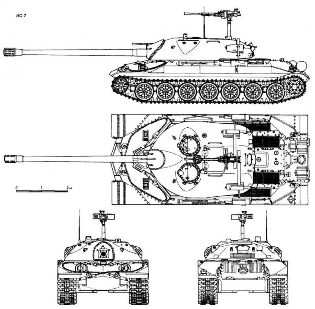 Тяжелый и грациозный ИС-7