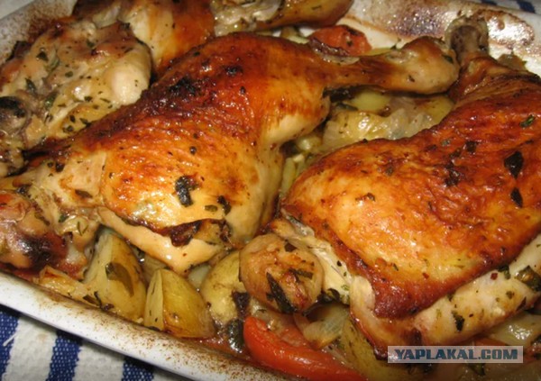 Лепешка, с грибами и сыром.