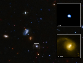 Астрономы открыли блуждающую черную дыру