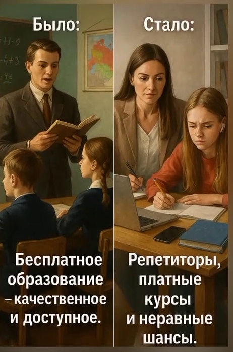 Было и стало