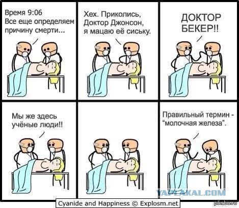 Очень, очень злой юмор. УжОс
