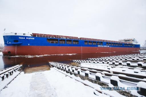 В Нижнем Новгороде спустили на воду 14-й по счету сухогруз проекта RSD59