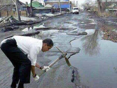 В каждом городе есть такие места...